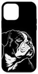 Coque pour iPhone 12 mini Fière Bulldogchien Américain : Force et Élégance en Art
