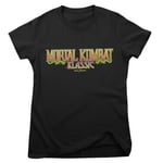 Mortal Kombat Klassic Logo Girly Tee, T-Shirt