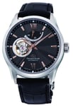 Classic Orient Star RE-AT0007N00B Star Svart/Läder Ø39.3 mm