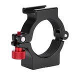 Hot Shoe Adapter Ring Mount - for Zhiyun Smooth 4 Gimbal Rode Microphone - Aluminum Alloy Neck Ring Mounting Handheld - Camera Stabilizer Accessories Extension - Ring Light Adapter