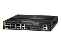 Hpe Aruba 6200F 12G Class4 Poe 2G/2Sfp+ 139W Switch - Switch - L3 - Administrerad - 12 X 10/100/1000 (Poe+) + 2 X 100/1000 (Upplänk) + 2 X 1 Gigabit / 10 Gigabit Sfp+ - Rackmonterbar - Poe+ (139 W)
