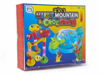 MARBLE RUN + CROC RACE SET CONSTRUCTION BUILDING BLOCKS KIDS TOY GAME TRACK GIFT