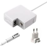 Câble Alimentation Secteur (16.5V 60W) pour Apple MacBook Pro 13 A1278 (MagSafe 1) A1184 Chargeur de Batterie AC Adapter