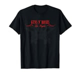 Guns N' Roses Official Los Angeles Skeleton Faded T-Shirt