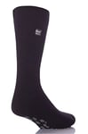 Grabber Unisex 4013129-ssi Heat Holders Slipper Socks, Black Grey, 7-12 us UK