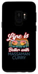 Coque pour Galaxy S9 Les amateurs de curry Massaman / La vie est meilleure avec Massaman Curry