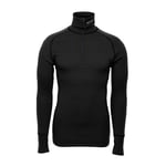 Brynje Arctic Zip Polo Shirt w/thumb Black, XL