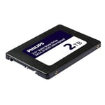 PHILIPS SSD Interne 2.5 « SATA III 2 to S130 Ultra Rapide, Vitesse de Lecture jusqu'à 550 MB/s