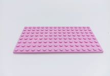 LEGO 8x16 PINK Base Plate Baseplate - 8x16 STUDS (PINS)  - Brand New