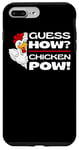 iPhone 7 Plus/8 Plus Guess How Chicken Pow: Funny Chickens Jokes Chicken Memes Case