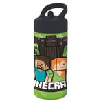 MineCraft Stor - Sipper Water Bottle (410ml) Minecraft (088808718-40401)