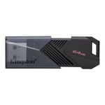 Kingston 64GB DataTraveler Exodia Onyx USB 3.2 Gen 1 Pendrive - TheMobileStore Tillbehör