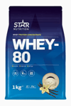 <![CDATA[Star Nutrition Whey-80 Myseprotein - 1 kg - Vanilla]]>