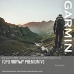 Garmin Topo Norway Premium V3 Topokart - Sentral Øst