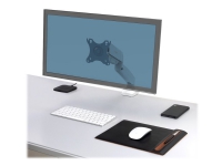 PORT - Monteringssett (skrivebordsklemmemontering, kausemontering, justerbar monitorarm) - justerbar arm - for LCD-skjerm - plastikk, aluminium, stål - hvit - skjermstørrelse: inntil 32 - skrivebordsmonterbar