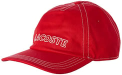Lacoste Men's RK2243 Caps and Hats, Pompier, One Size
