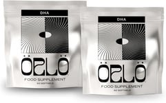 Orlo DHA - Vegan DHA Omega 3 Supplement - Triple Strength Omega3S - Plant Based