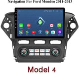YDYDYD car navigation GPS Android for Ford Mondeo 2007-2013 AM FM BT Canbus/Bluetooth/Speakerphone/FM/AM/AUX/USB/Steering wheel control/Mirror Llink,model4,4G+WIFI,1+16G
