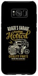 Coque pour Galaxy S8+ Roger's Hotrod Garage, voiture classique, Roger Design