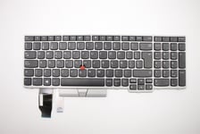 Lenovo ThinkPad E580 E590 Keyboard Spanish Silver 01YN710