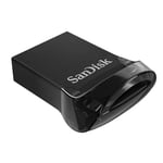 SanDisk 128 Go Ultra Fit USB 3.2, Clé USB, des vitesses allant jusqu'à 400 Mb/s