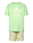 Short Tee Set Sport Sets With Short-sleeved T-shirt Green Adidas Originals
