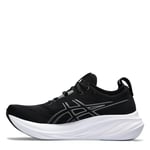 ASICS Gel Nimbus 26 Running Shoe Mens Road Shoes Black/Grey 12 (48)