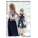Ida Victoria IDA VICTORIA SINGLET & KJOLETILLEGG str. xs-4xl / 74-146