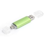 (128GB) USB Flash Drive USB2.0 Memory Flash Drive U Disk 2Plug OTG
