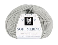 House of Yarn Soft Merino - Lys grå melert Frg: 3002