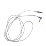 White V2 Talk Control Cable Remote*Mic 3.5mm for Dr Dre Cord Audio Lead
