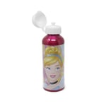 Disney Princess Aluminium Drinks Bottle 500ml Pink