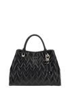 Guess Adelard Girlfriend Satchel Svart