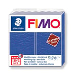 STAEDTLER Fimo Leather-Effect Oven-Hardening Modelling Clay Indigo Colour 8010-309