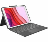 Logitech Combo Touch Keyboard Case For Apple iPad 7th, 8th & 9th Gen (UK QWERTY)
