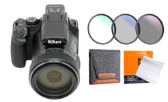 Nikon COOLPIX P1000 + Filter Kit - 2 Year Warranty - Next Day Delivery