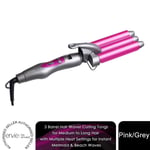 Envie 3 Barrel Hair Waver Curling Tongs with Multiple Heat Settings up to 200°C