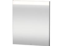 Duravit Spejl m LED lys 60x70 - 3,5cm dyb lysfelt øverst, extern kontakt, 4000 Kelvin, 8 W