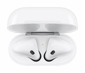NEW Apple MV7N2ZM/A 2nd Gen AirPods 2019 with Charging Case - White