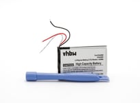 vhbw Li-Polymère batterie 400mAh (3.7V) pour lecteur MP3 baladeur MP3 Player Apple IPod Nano MA107LL/A, MA477LL/A