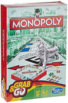 New Monopoly Hasbro Gaming Grab Go Game Get Ready For Classic Monopoly Play I U