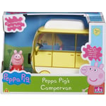 Peppa Pig Campervan Vehicle Kids Childrens Push Toy New Boxed & Figure Doll