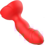 ARMONY - EXTREME A BLOOM ROSE VIBRATOR  ANAL PLUG REMOTE CONTROL RED