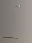 Serious Readers Alex Dimmable LED Floor Lamp, White/Nickel