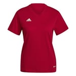 adidas Womens T-Shirt (Short Sleeve) Entrada 22 T-Shirt, Tepore, HC0441, Size LT