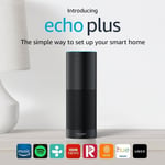 Amazon Echo Plus 1st Generation with Battery & Wall Mount - Free Shipping