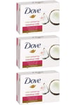 Dove Purely Pampering Coconut Milk Beauty Bar 100g  x 3