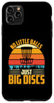 Coque pour iPhone 11 Pro Max No Little Balls Just Big Discs Frisbee Lecteur de discgolf