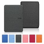 6,8 tums Smart Cover Folio- case för Kindle Paperwhite 5 11:e generationen 2021 Black