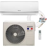 Pack Airton prêt à poser: Climatiseur Mono-split Réversible - 3400/3600W A++A+. Vendu avec liaisons Readyclim 4m